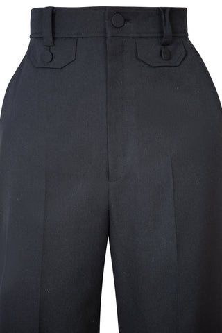 Techno Mixed Wool Twill Trousers in Black | new with tags (est. retail 1,300) Pants Gucci   