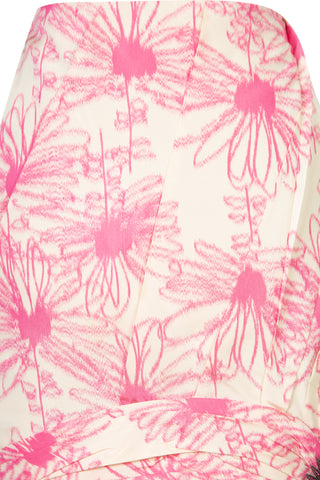 Brooch-embellished Floral-print Silk Taffeta Skirt | SS '19 Runway | (est. retail $2,500) Skirts Calvin Klein 205W39NYC   