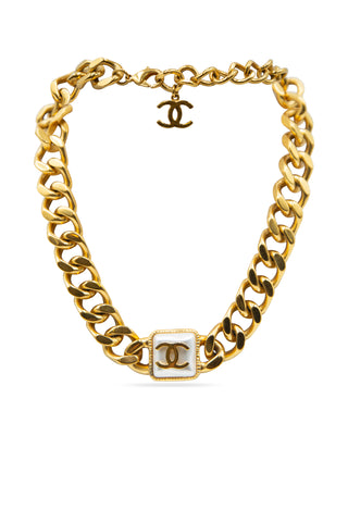 Chain Necklace with CC Logo | FW '20 Act 1 Necklaces Chanel   