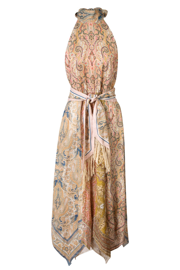 Freja Scarf Midi Dress | (est. retail $850)