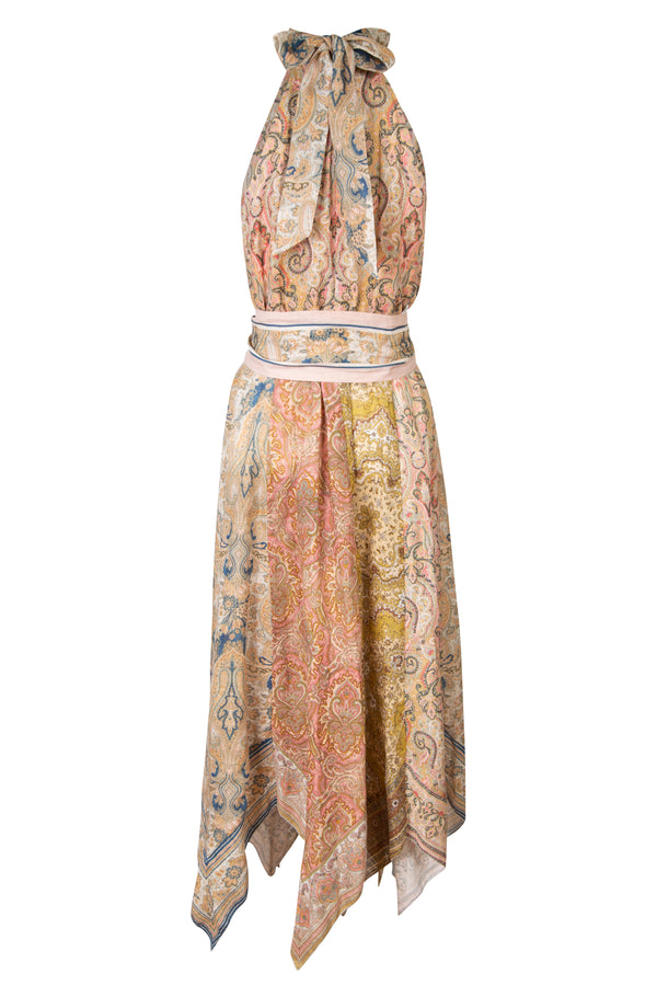 Freja Scarf Midi Dress | (est. retail $850)