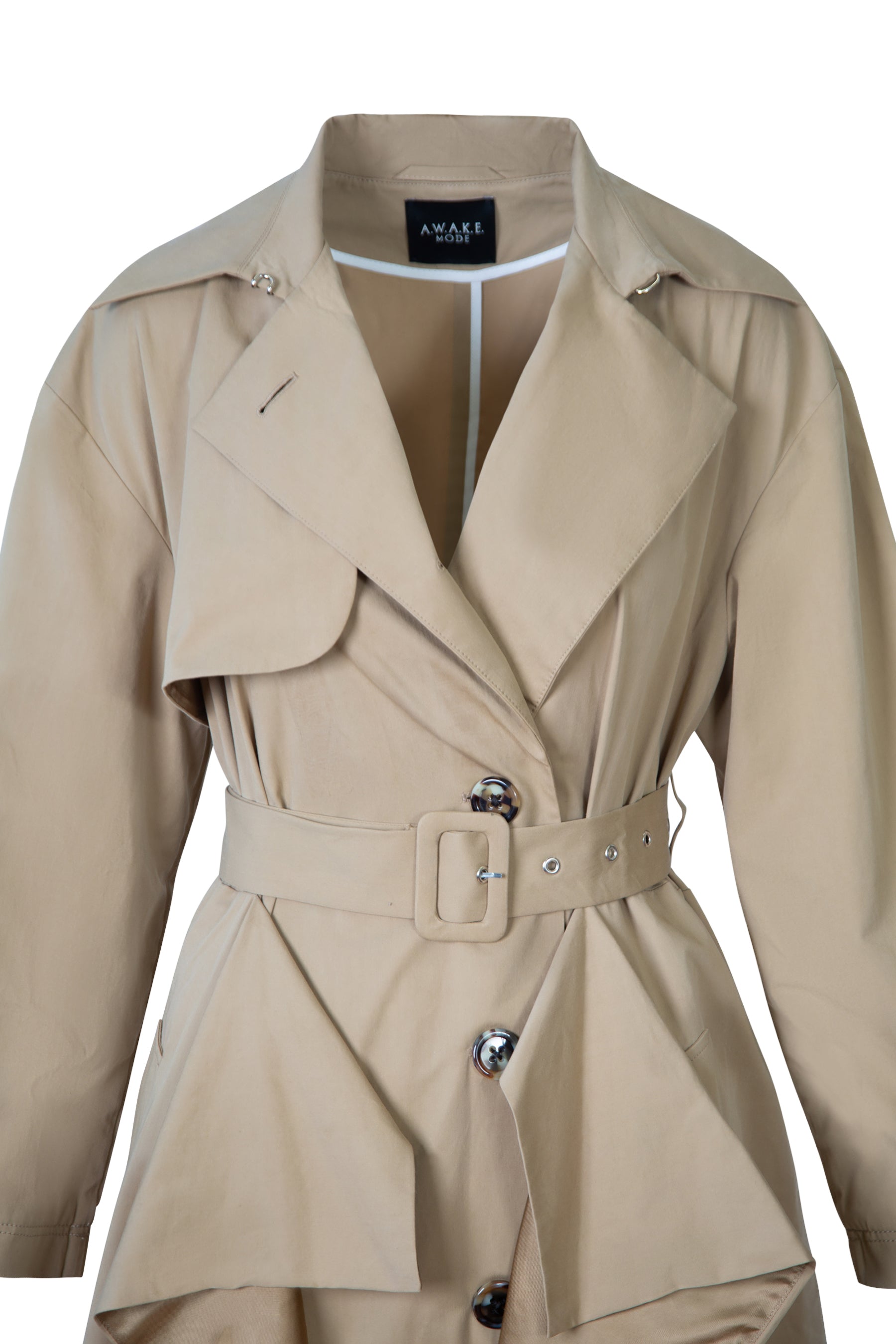 Deconstructed trench sale coat