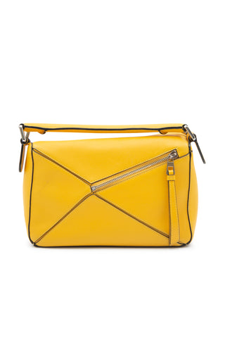 Small Puzzle Bag in Yellow (est. retail $3,250)