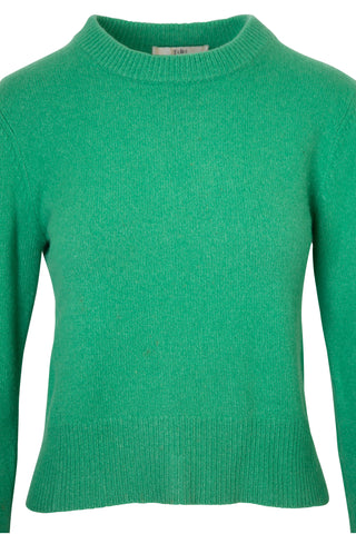 Green Cropped Sweater Sweaters & Knits Tibi   