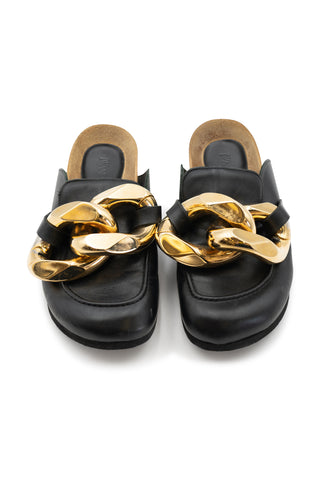 Chain Loafer Leather Mules | (est. retail $618) Loafers J.W. Anderson   