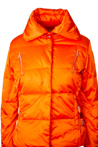 Puffer Jacket in Orange