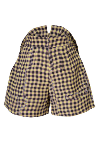 Plaid Yellow Shorts | new with tags Shorts Delpozo   
