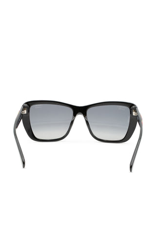 Black Sunglasses with Rainbow Chanel Letters | new with tags