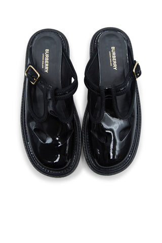Alannis Patent Leather Dolly Mules | (est. retail $620) Mules Burberry   