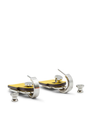Palladium Swift O'Kelly Pierce Earrings | (est. retail $520) Earrings Hermes   