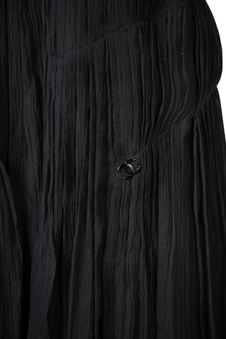 Vintage Silk Crinkle Chiffon Plissé  Dress | Métiers d'Art 2005 Collection | new with tags (est. retail $3,255) Dresses Chanel   