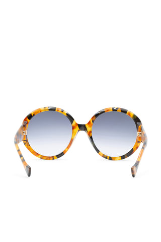 56MM Round Sunglasses in Havana | (est. retail $390) Eyewear Gucci   