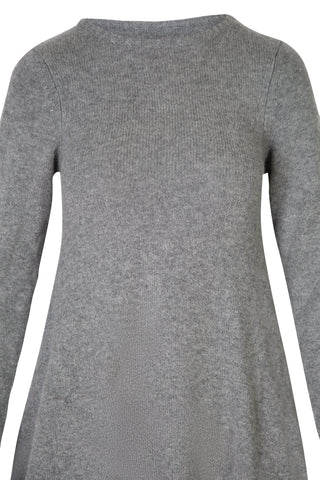Fleurine Cashmere Mini Dress in Grey | new with tags Dresses Khaite   