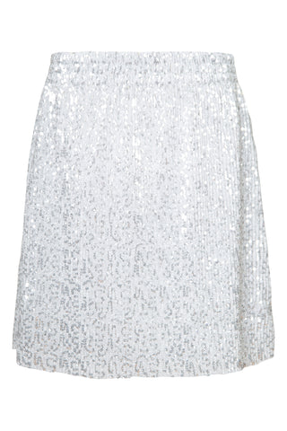 Floretta Skirt in Silver