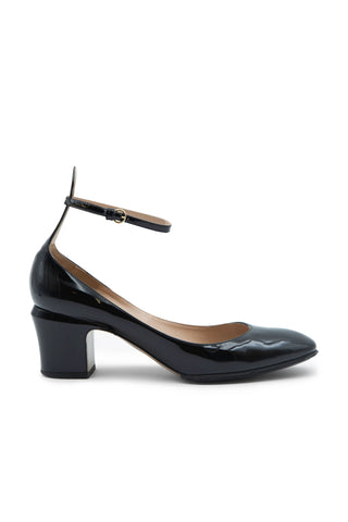 Patent Leather Tango Ankle Strap Pumps | (est. retail $980) Heels Valentino   