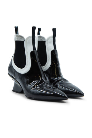 Patent Colorblock Chelsea Boots |  (est. retail $1,160) Boots Prada   