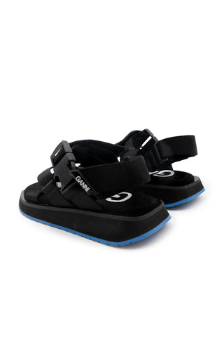 Performance Webbing Sandals in Black | (est. retail $375)
