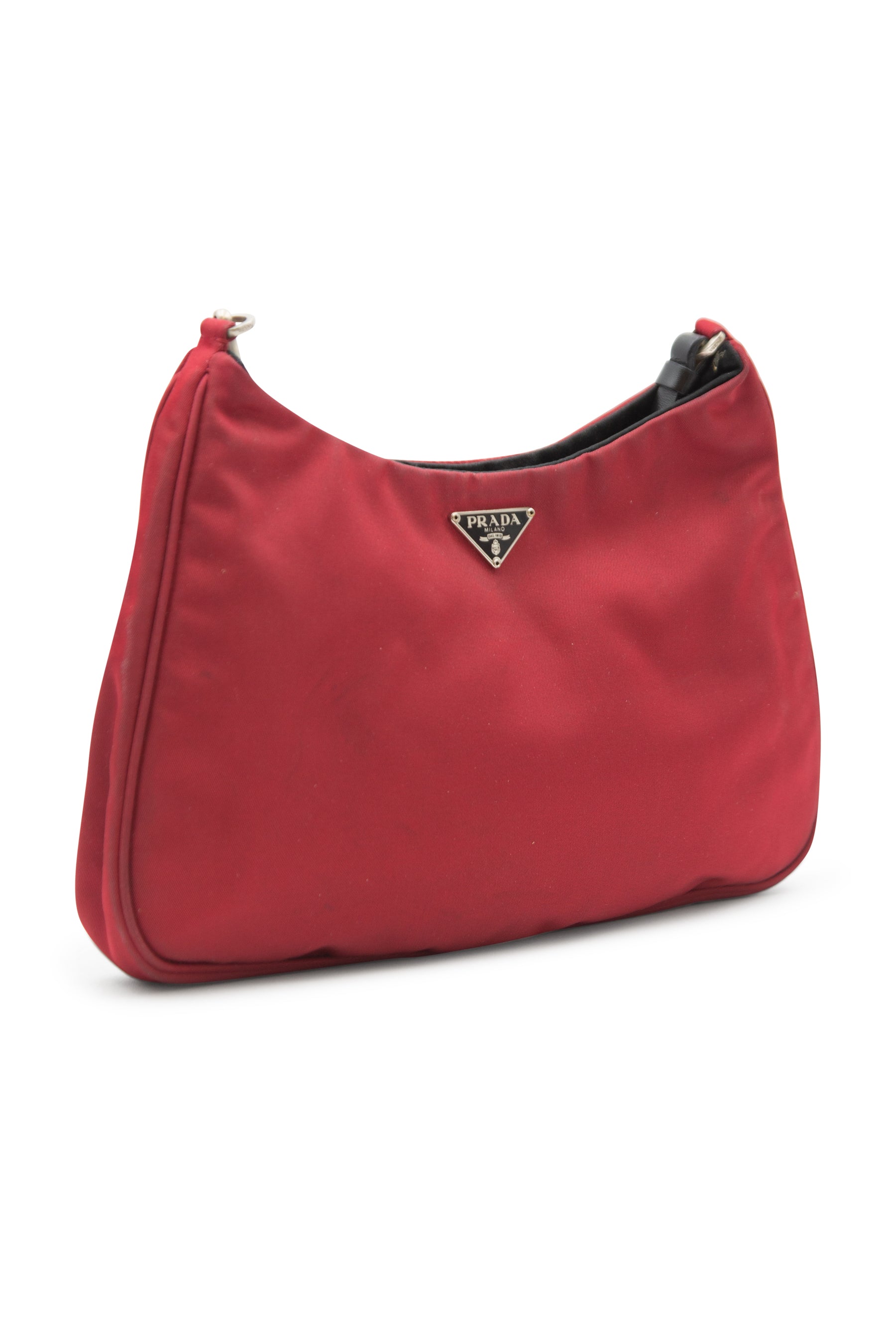 Prada Pre-owned triangle-logo Mesh Tote Bag - Pink