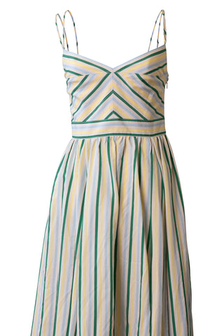 Tracy Striped Voile Maxi Dress | new with tags (est. retail $425)