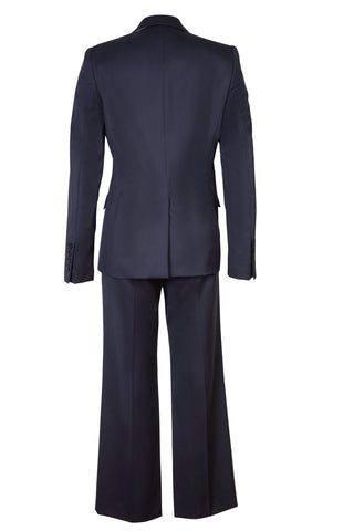 Navy Wool One Button Blazer Jackets Stella McCartney   