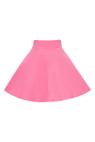 A-line Mini Skirt in Bubblegum Pink | (est. retail $995) Skirts Rosie Assoulin   