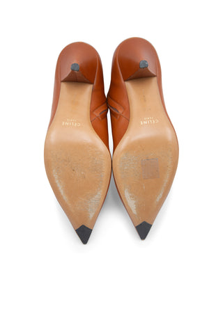 Rust/Tan Soft Lambskin Ankle Boots Boots Celine   