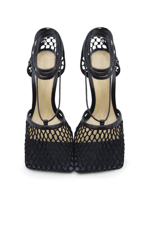 Stretch Sandals in Black | (est retail $1,100) Sandals Bottega Veneta   