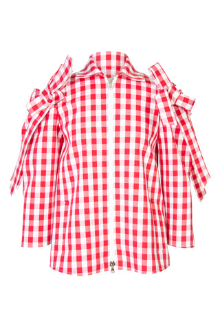 Red Gingham Jacket | SS ’16 Collection
