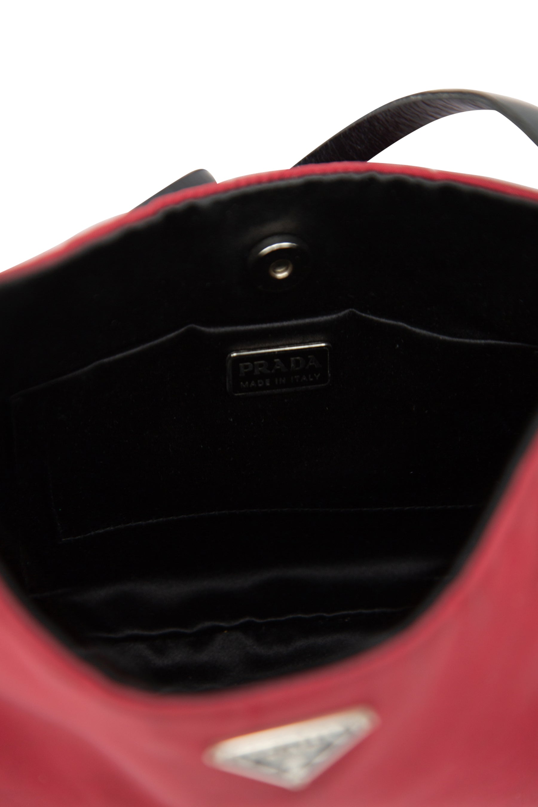 Prada Red Leather Handbag (Pre-Owned)