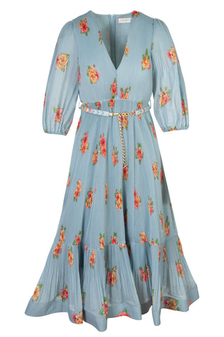 Floral Midi Dress | (est. retail $650)