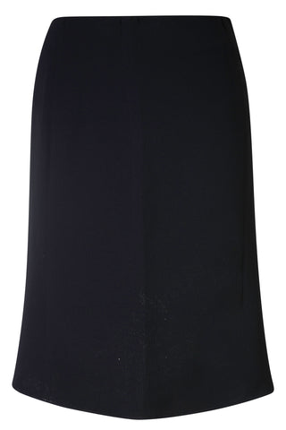 Black Silk Mini Skirt Skirts Giorgio Armani   