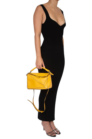 Small Puzzle Bag in Yellow (est. retail $3,250)