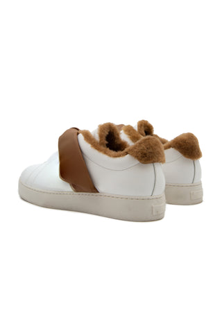 Asymmetric Clarita Leather Slip-On Sneakers | (est. retail $450)