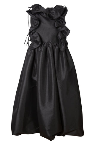 Ramya' Ruffled Midi Dress | (est. retail $854)
