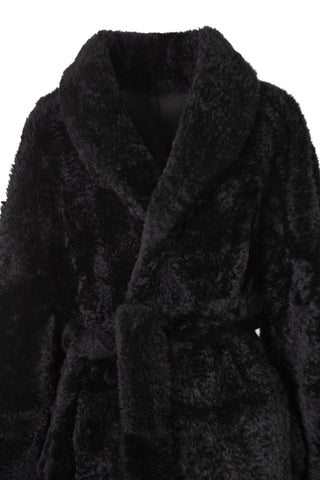 The Rhea Reversible Shearling Coat