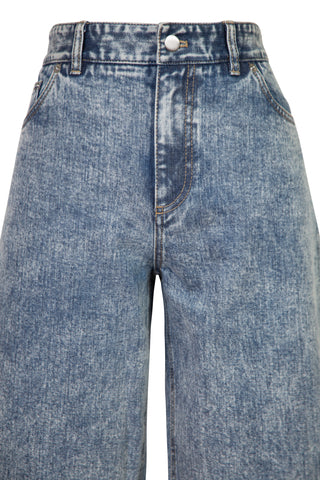 Acid-Wash Brancusi Jeans | (est. retail $425) Pants Tibi   