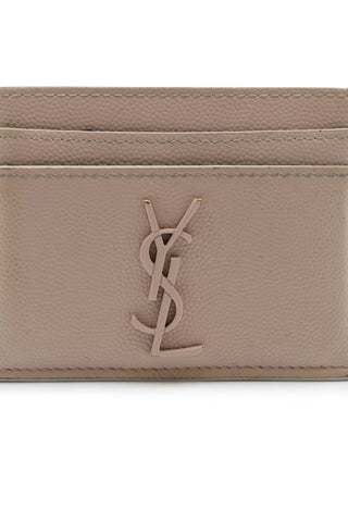 Leather Card Holder in Pink | (est. retail $325)