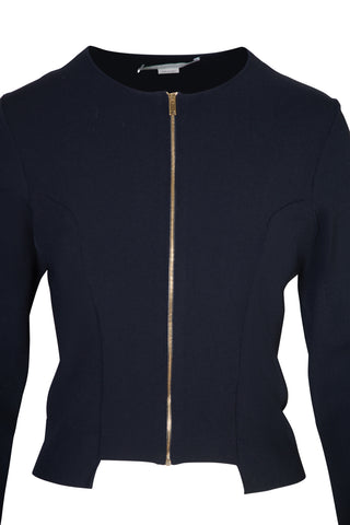 Navy Fitted Jacket