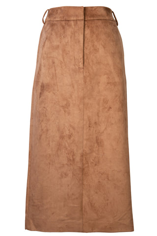 Ultrasuede Midi Trouser Skirt | new with tags (est. retail $485)