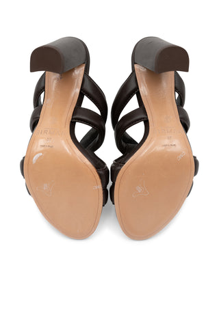 Camille Leather Block Sandals | (est. retail $525)