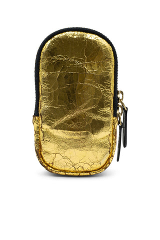 Metallic Gold Crossbody Phone Pouch Mini Bags Dries Van Noten   