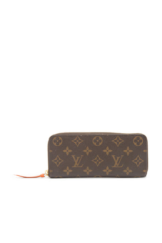 Clemence Monogram Canvas Wallet Wallet Louis Vuitton   
