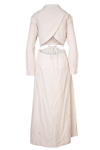 Janet Striped Maxi Dress | (est. retail $540)