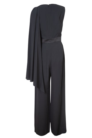 Black One Shoulder Jumpsuit