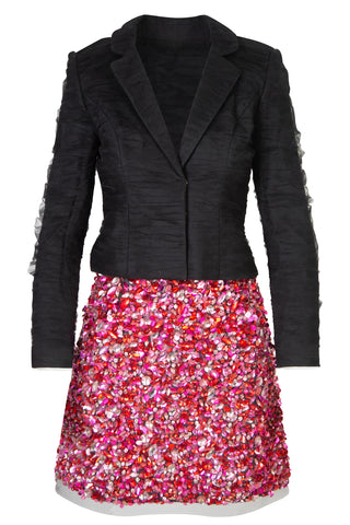 Tulle Blazer & Embellished Mini Skirt Set | (est. retail $6,180)