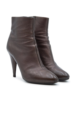 Leather Ankle Boots Boots Prada   