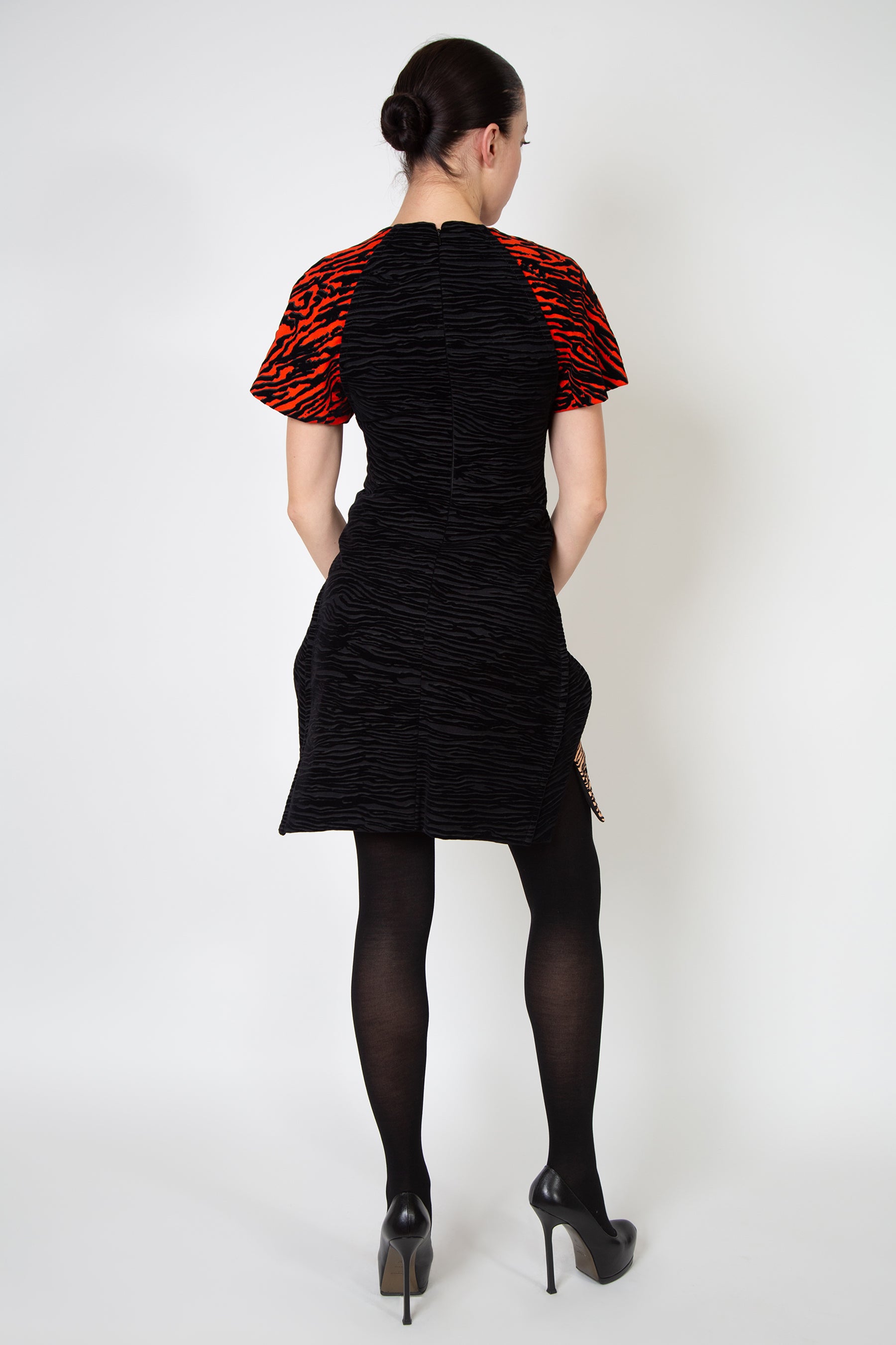 Proenza Schouler Animal Print Mini Dress FW 14 Ready to Wear