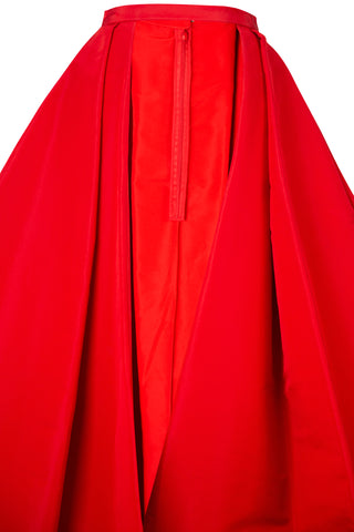 Silk Faille Column Gown and Detachable Skirt | PF'22 | (est. retail $5,990) Dresses Carolina Herrera   
