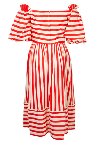 Vintage Striped Dress Dresses Vintage   