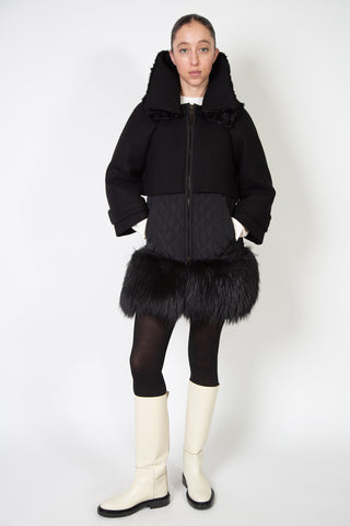 Parnassie Coat in Black | (est. retail $4,149)